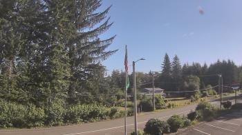 Weather camera view of Wishkah Valley School.