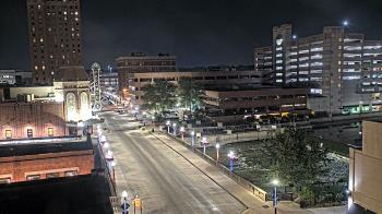 Weather camera view of City of Aurora IL.