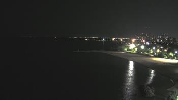 Weather camera view of Edgewater Beach.