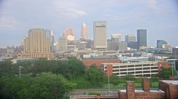 Weather camera view of WEWS-TV.