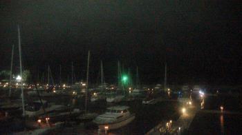 Weather camera view of Waukegan Harbor and Marina.
